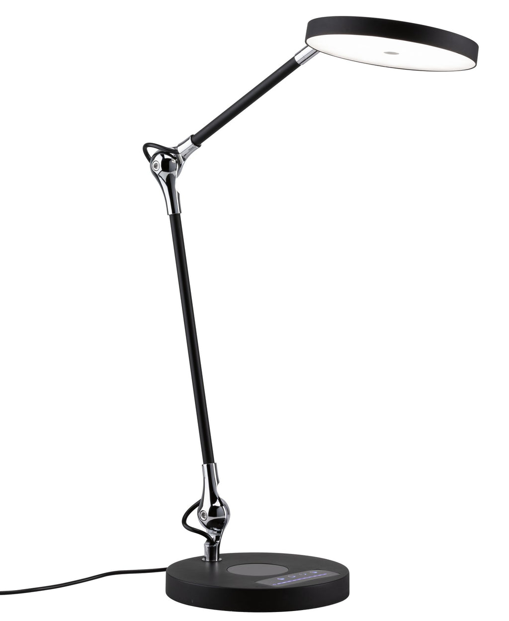 Paulmann AS Numis LED Deskl 11W sw QI tunW dim Kabell 1,50m