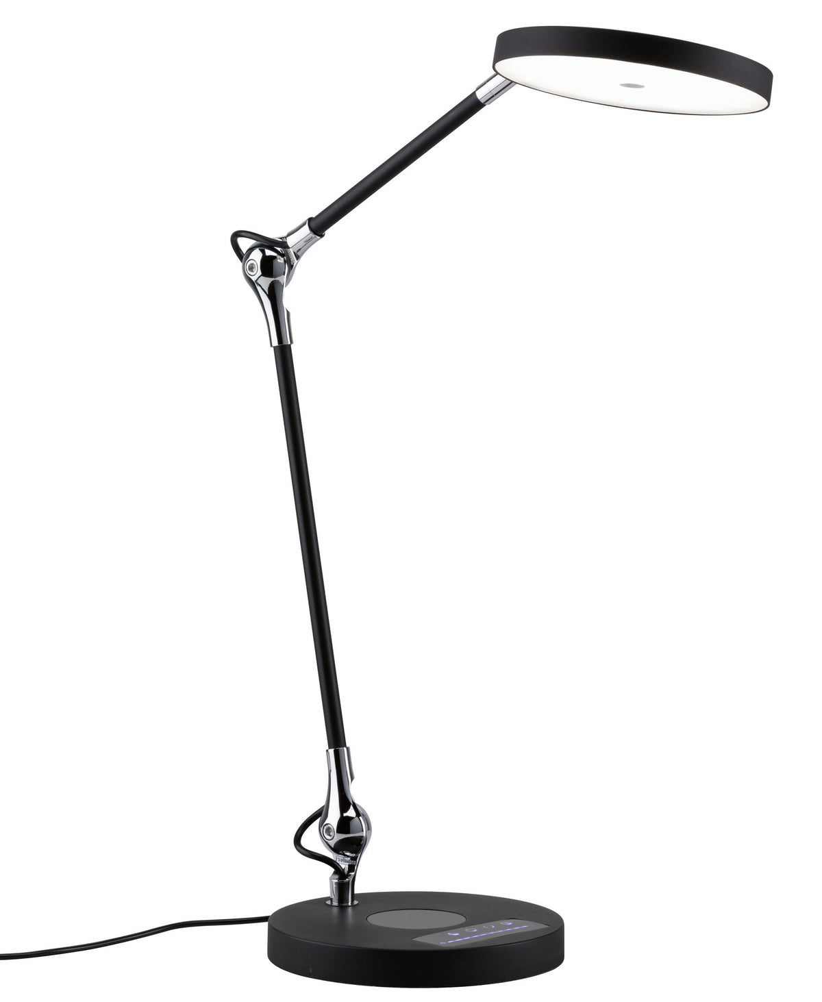 Paulmann AS Numis LED Deskl 11W sw QI tunW dim Kabell 1,50m