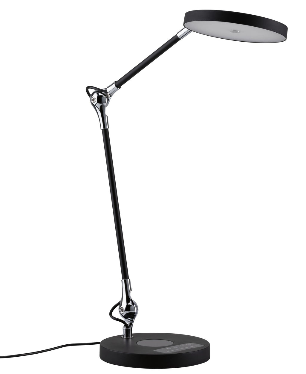 Paulmann AS Numis LED Deskl 11W sw QI tunW dim Kabell 1,50m