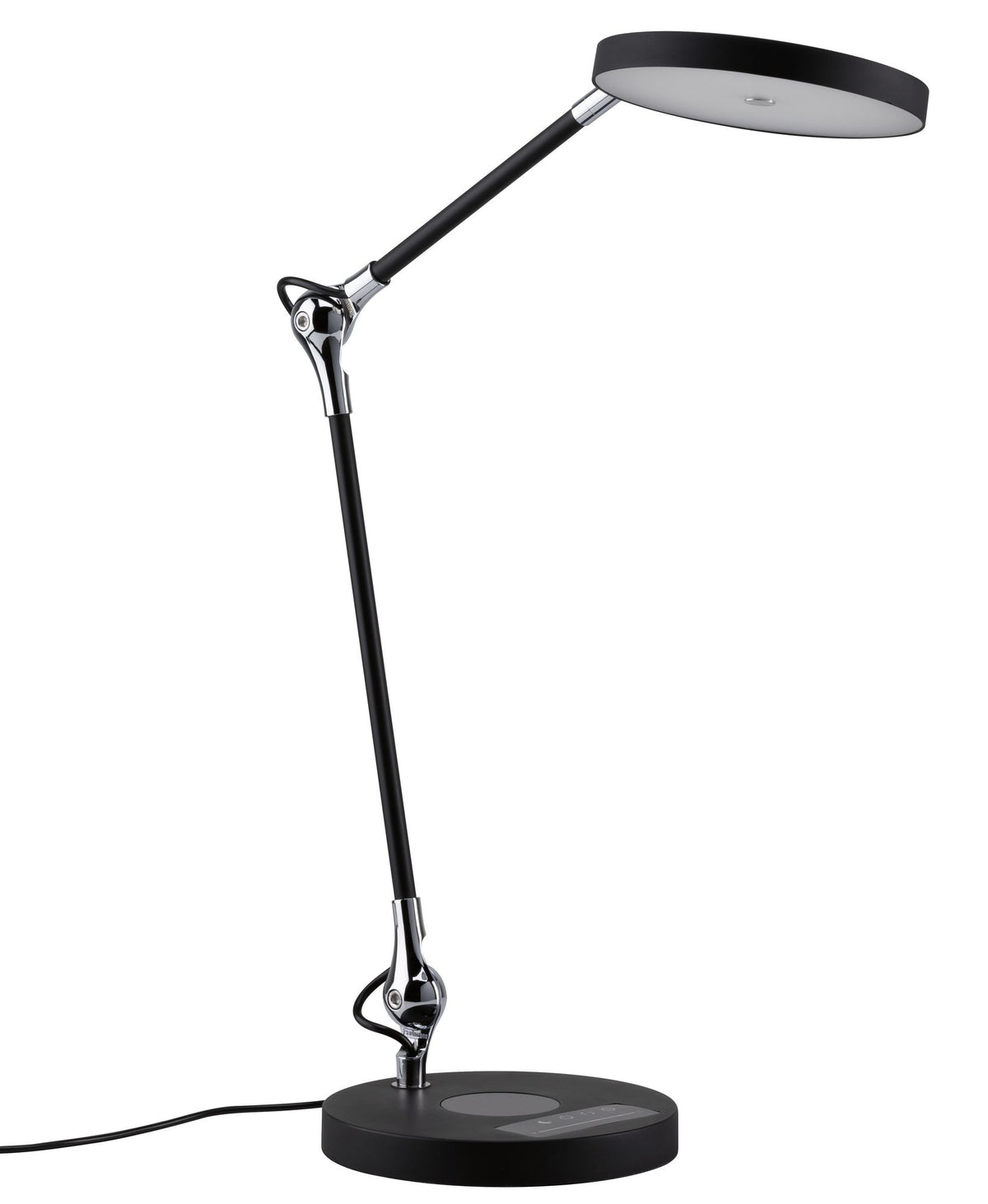 Paulmann AS Numis LED Deskl 11W sw QI tunW dim Kabell 1,50m