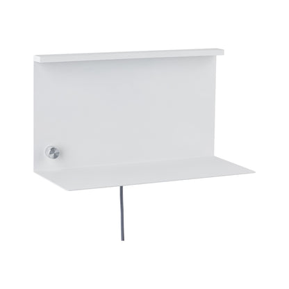 Paulmann LED Wandleuchte mit Ablage Jarina 4,5 W Weiß/Metall