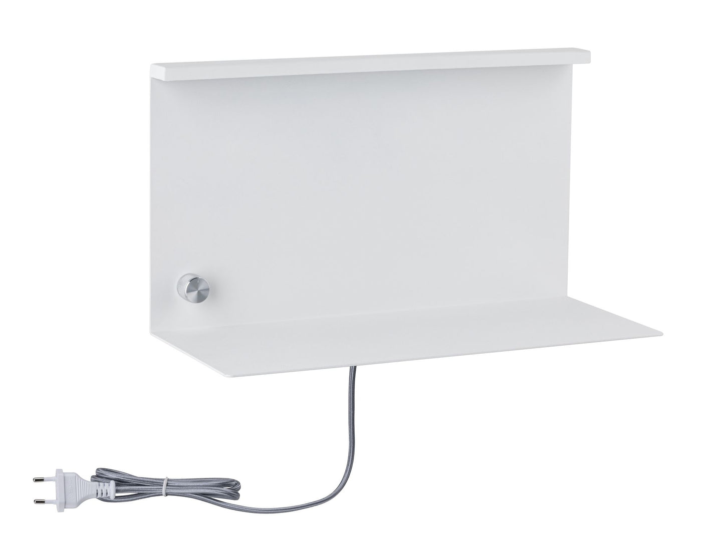 Paulmann LED Wandleuchte mit Ablage Jarina 4,5 W Weiß/Metall