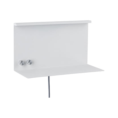 Paulmann LED Wandleuchte mit Ablage Jarina 4,5 W/ 1,6 W Weiß/Metall