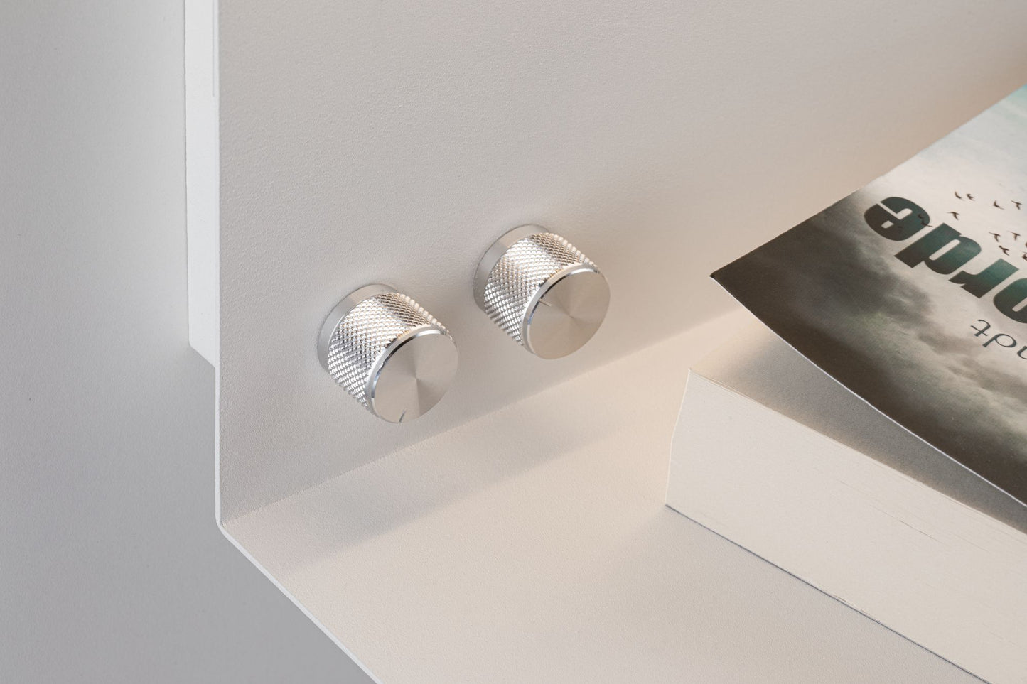 Paulmann LED Wandleuchte mit Ablage Jarina 4,5 W/ 1,6 W Weiß/Metall