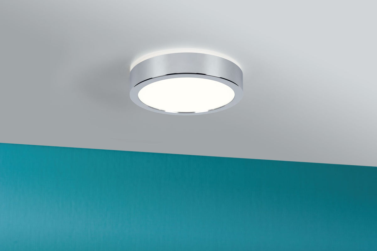 Paulmann WallCeiling HomeSpa Aviar IP44 LED 13W 4000K 220mm Chrom 230V Kunststoff