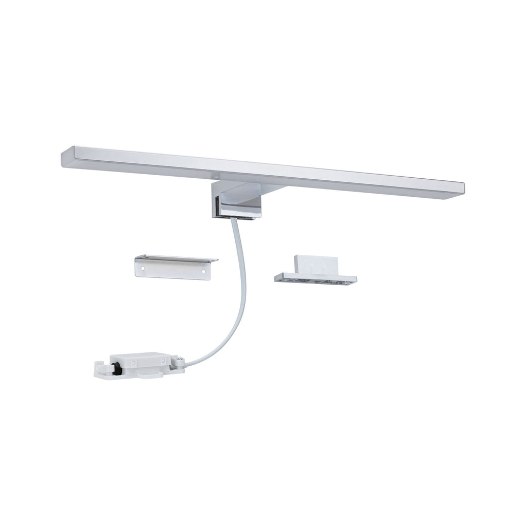 Paulmann WallCeiling HomeSpa Evie IP44 LED __W 400mm Chrom 230V Kunststoff