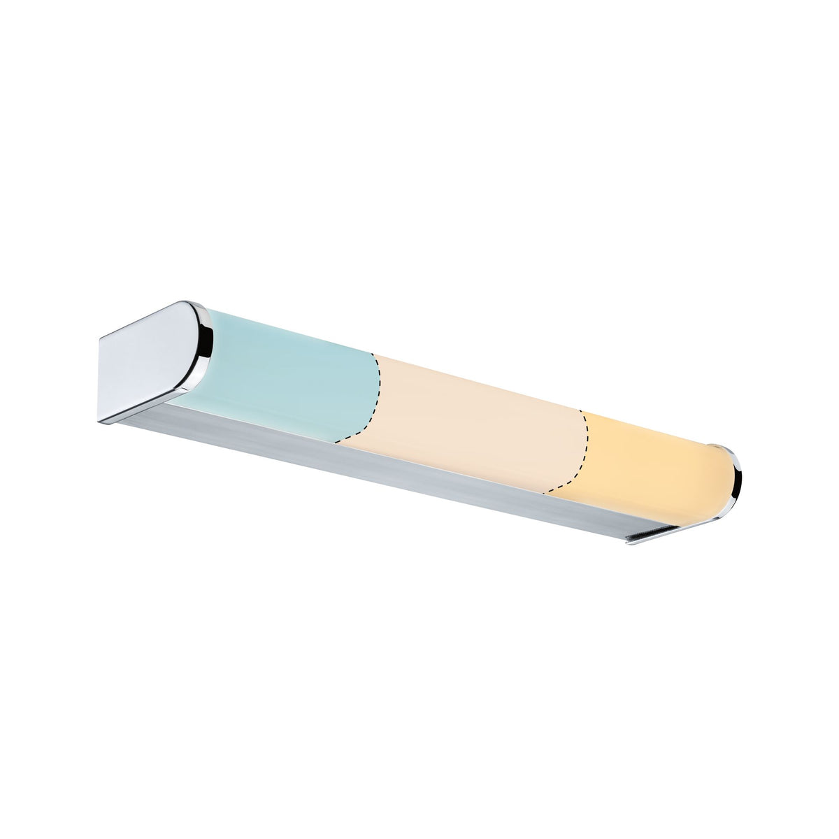 Paulmann WallCeiling HomeSpa Arneb IP44 LED 6,5W WhiteSwitch Chrom 230V Alu/Acryl