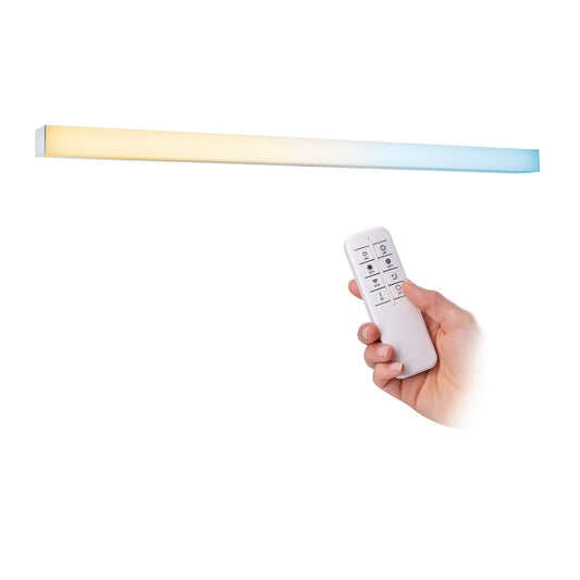 Paulmann WallCeiling HomeSpa Tova IP44 TunW LED 8,7W 900mm Chrom/Weiß 230V Metall/Acryl