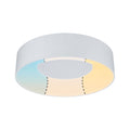 Paulmann WallCeiling HomeSpa Casca IP44 WhiteSw Deckenl LED 1x16W 300mm Ws 230V Met/Kst