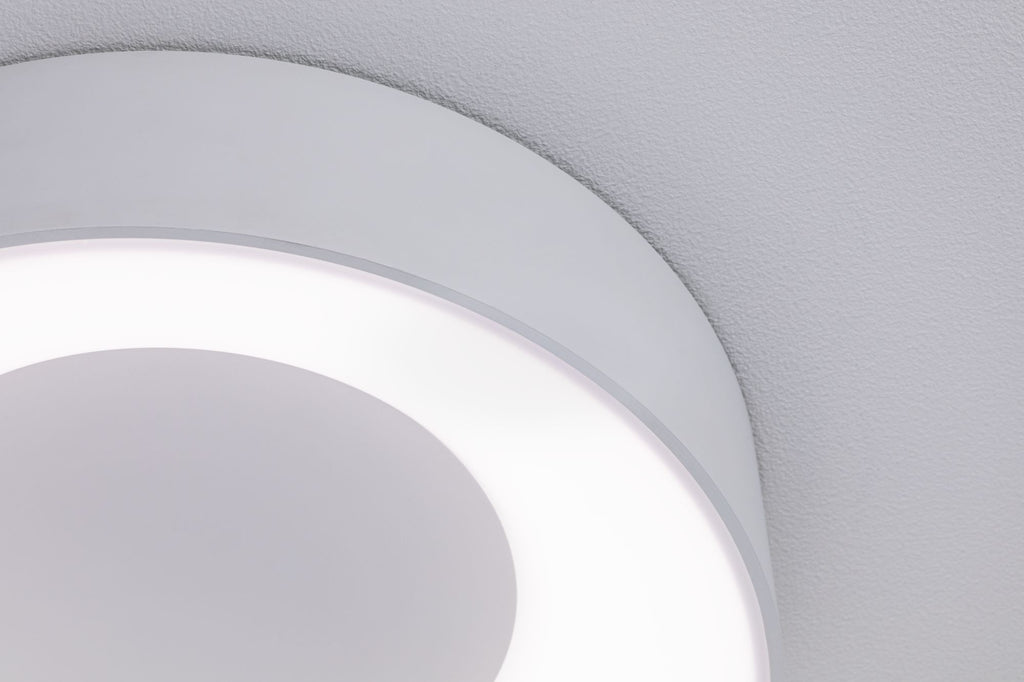 Paulmann WallCeiling HomeSpa Casca IP44 WhiteSw Deckenl LED 1x16W 300mm Ws 230V Met/Kst