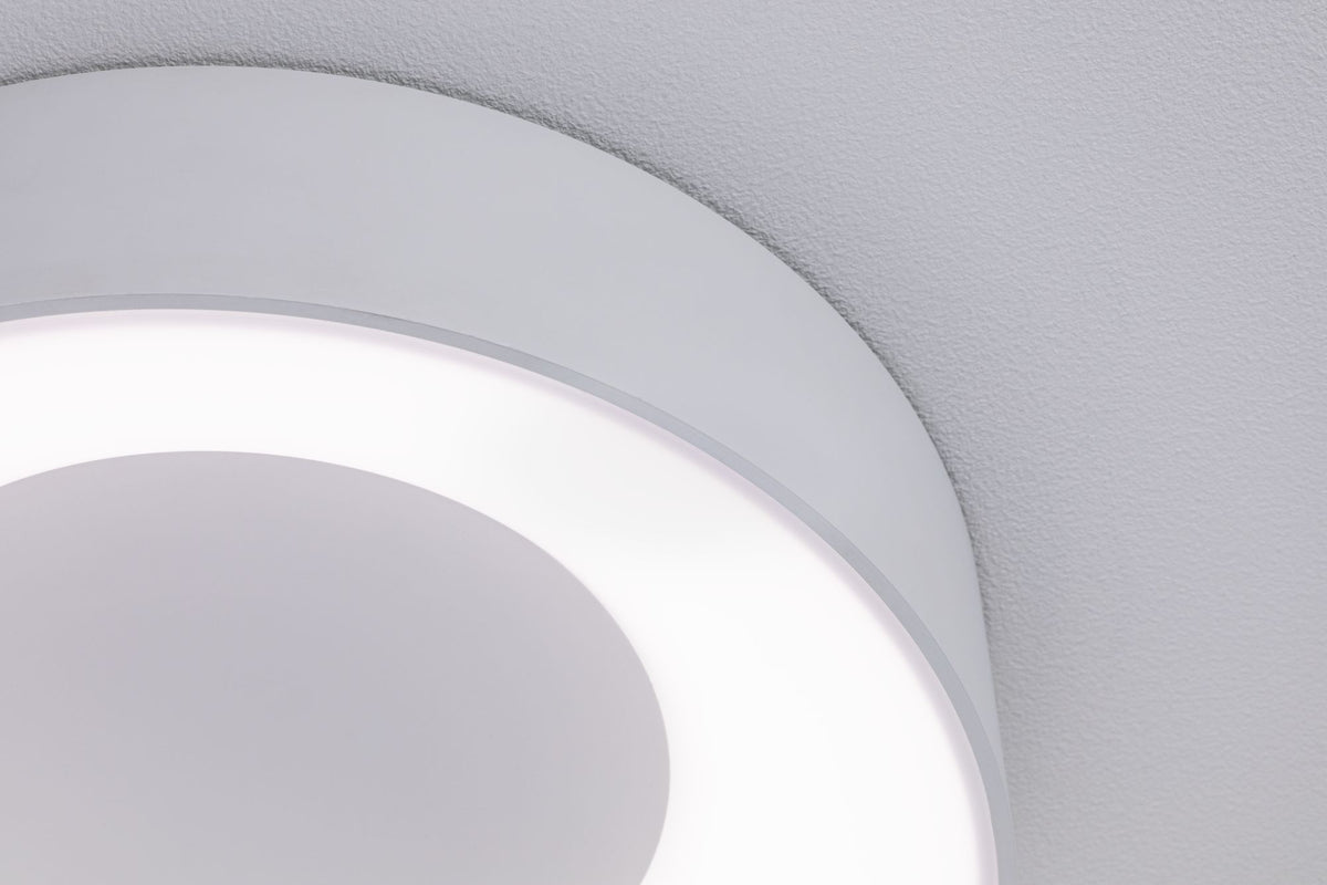 Paulmann WallCeiling HomeSpa Casca IP44 WhiteSw Deckenl LED 1x16W 300mm Ws 230V Met/Kst