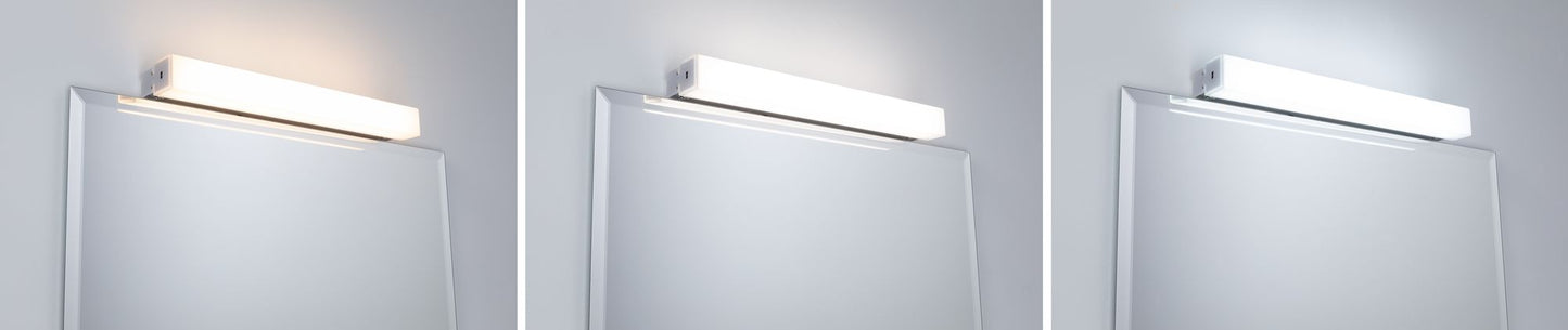 Paulmann WallCeiling HomeSpa Luno IP44 LED 1x6W WhiteSwitch 390mm Alu 230V Metall/Kst