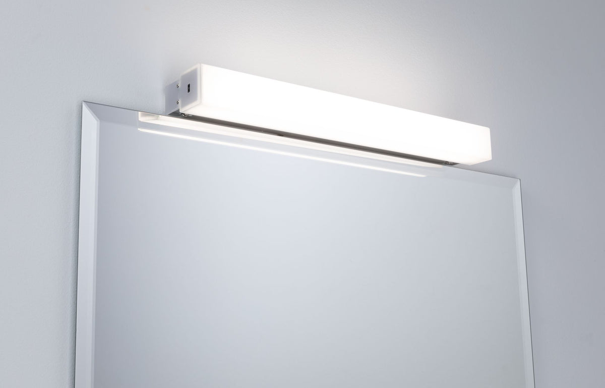 Paulmann WallCeiling HomeSpa Luno IP44 LED 1x6W WhiteSwitch 390mm Alu 230V Metall/Kst