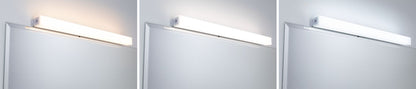 Paulmann WallCeiling HomeSpa Luno IP44 LED 1x8W WhiteSwitch 590mm Alu 230V Metall/Kst
