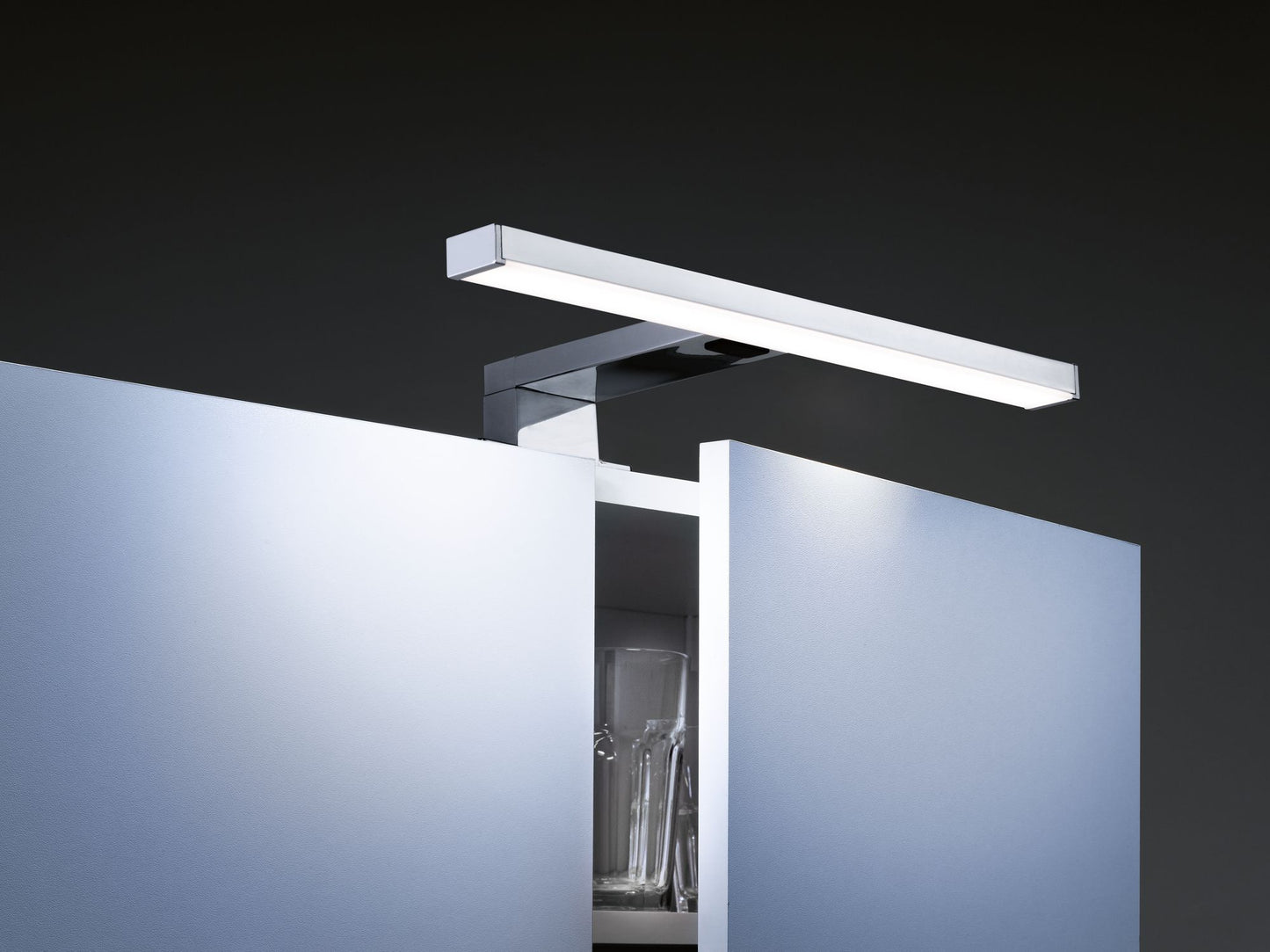 Paulmann WallCeiling HomeSpa Selo IP44 LED 1x3,7W TunW 300mm Chrom 230V Alu/Acryl