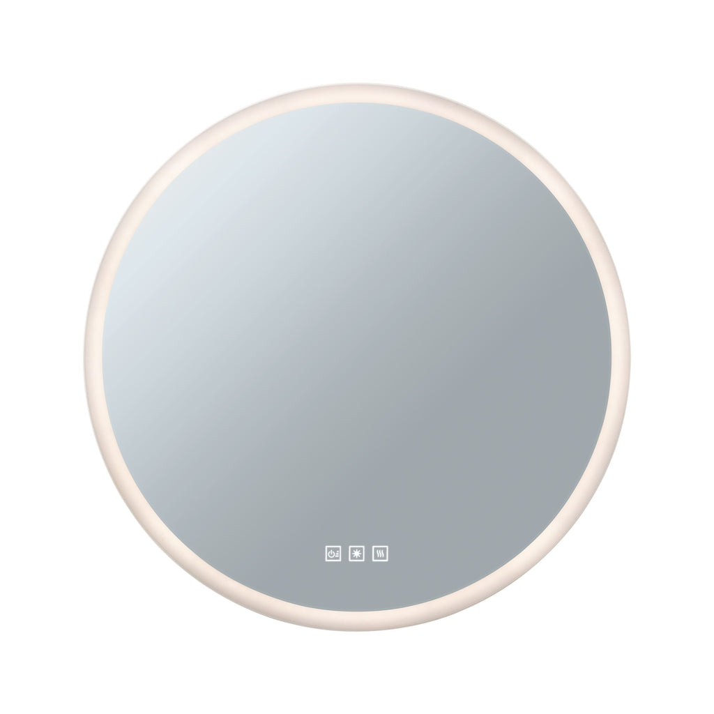 Paulmann WallCeiling HomeSpa Mirra rund IP44 LED WhiteSwitch 21W 600mm Spi/Ws 230V Met/Ac