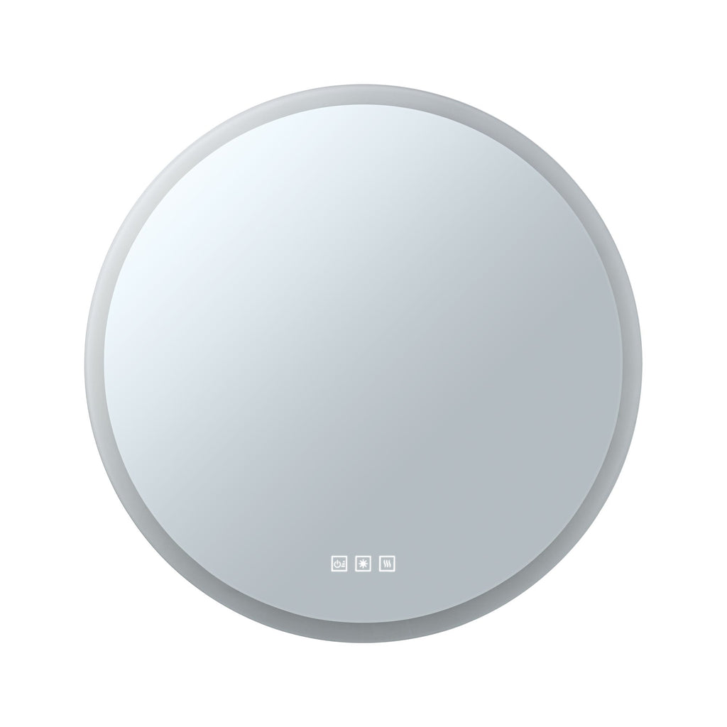 Paulmann WallCeiling HomeSpa Mirra rund IP44 LED WhiteSwitch 21W 600mm Spi/Ws 230V Met/Ac