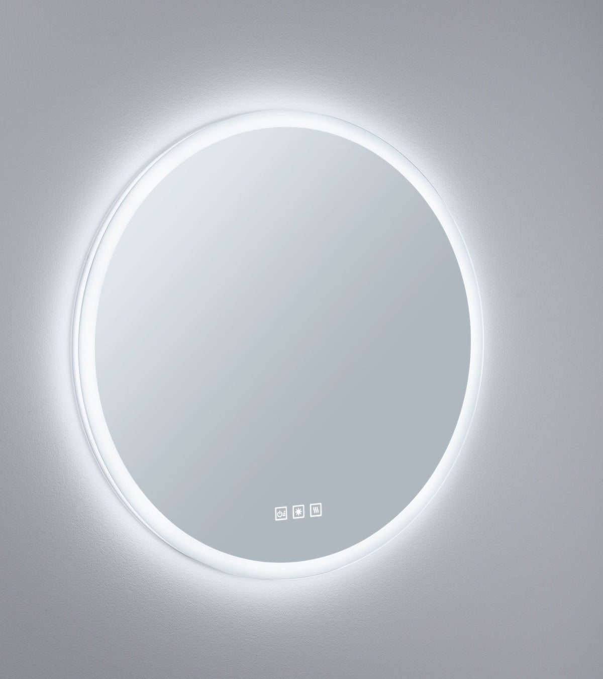 Paulmann WallCeiling HomeSpa Mirra rund IP44 LED WhiteSwitch 21W 600mm Spi/Ws 230V Met/Ac