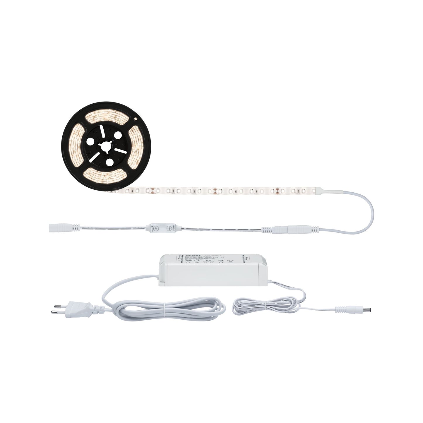 Paulmann SimpLED Power Strip Set 3m Warmweiß 33W beschichtet