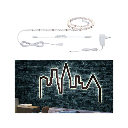 Paulmann Function FlexLED 3D Set 1,5m Warmweiß 5W 230V/12V 6VA Weiß