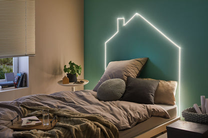 Paulmann Function FlexLED 3D Set 3m Warmweiß 8W 230V/12V 12VA Weiß