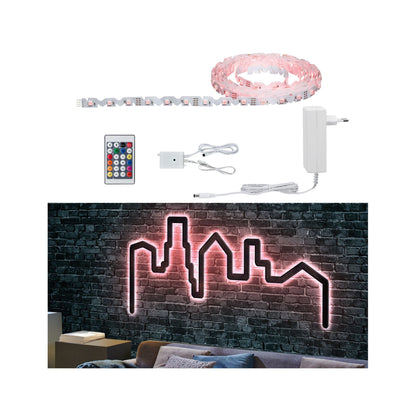 Paulmann Function FlexLED 3D Set 5m RGB 26W 230V/12V 36VA Weiß