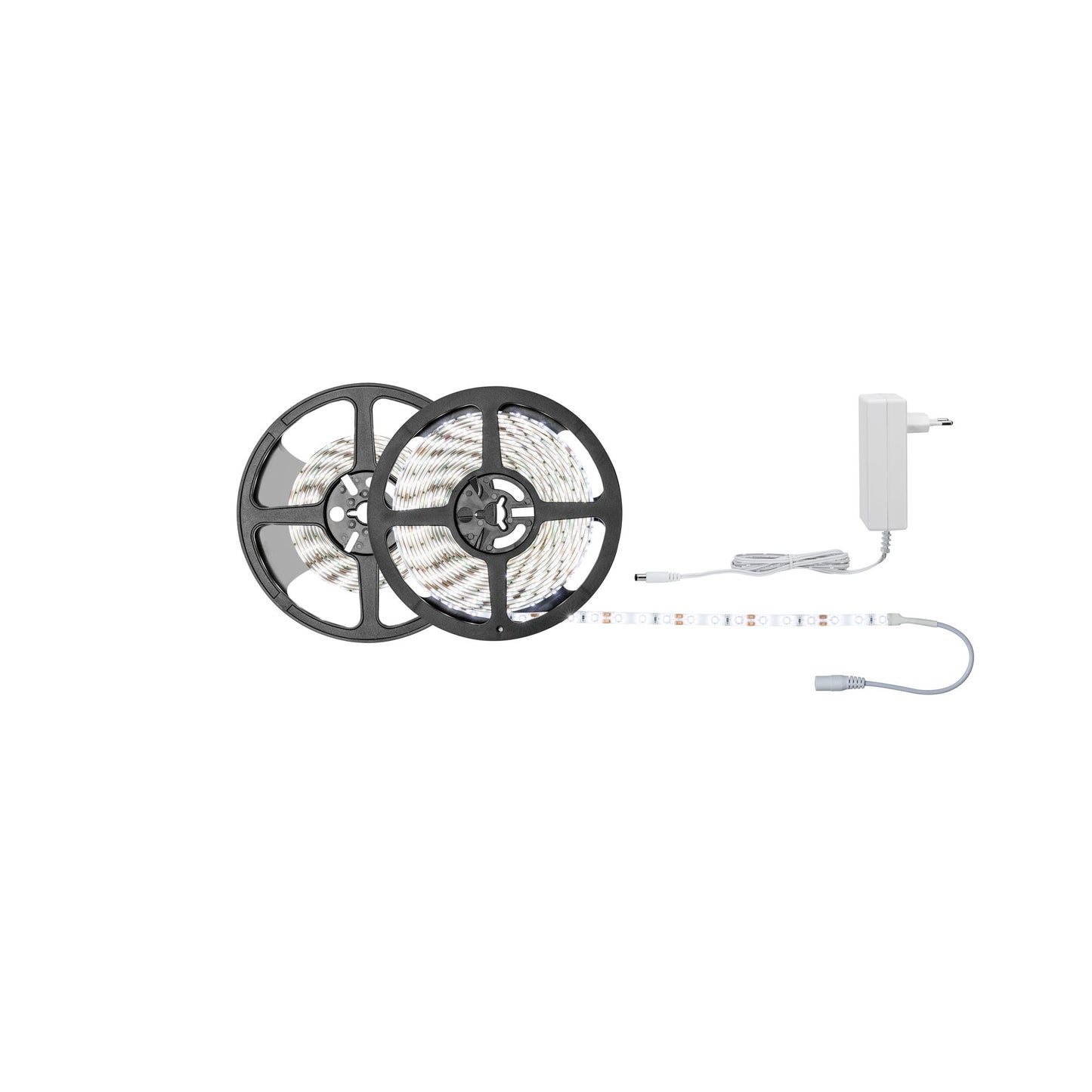Paulmann FN SimpLED Strip Set 7,5m Tageslichtwei 20W 230/12V DC Weiß Metall Kst