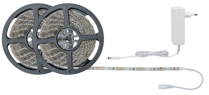 Paulmann FN SimpLED Strip Set 10m Tageslichtweiß 22W 230/12V DC Weiß Metall Kst