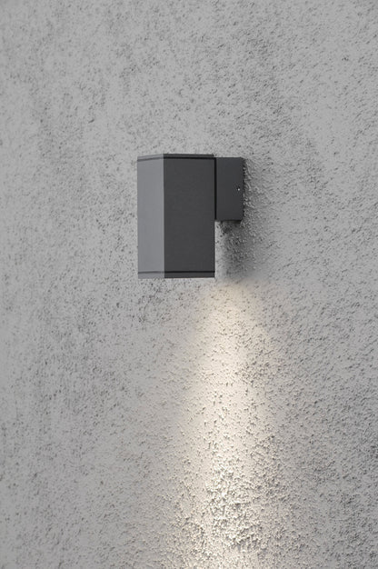 Konstsmide Monza Wandspot gross, galvanisiert, GU10