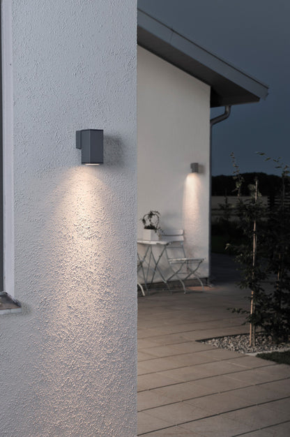 Konstsmide Monza Wandspot gross, galvanisiert, GU10