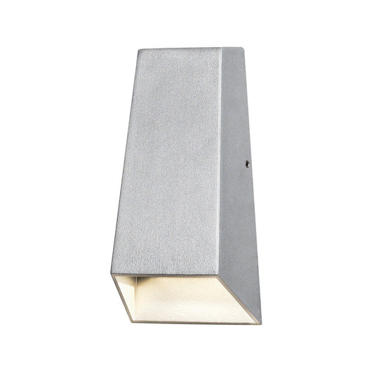 Konstsmide Wandleuchte Imola Aluminium, silbergrau, HighPower LED