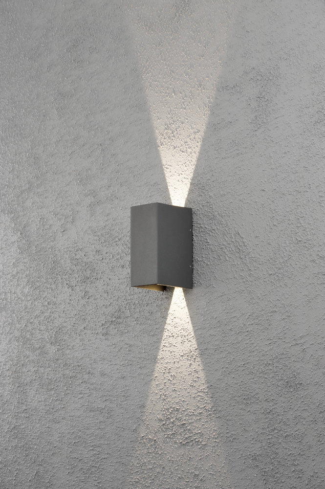 Konstsmide Wandleuchte Cremona High Power LED schwarz