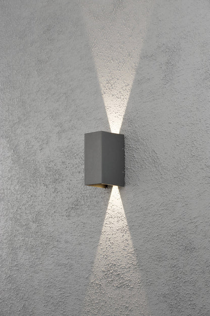 Konstsmide Wandleuchte Cremona High Power LED schwarz