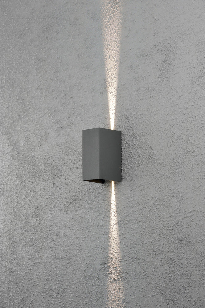Konstsmide Wandleuchte Cremona High Power LED schwarz