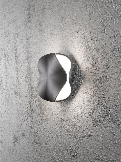 Konstsmide Matera Wandleuchte HighPowerLED, anthrazit