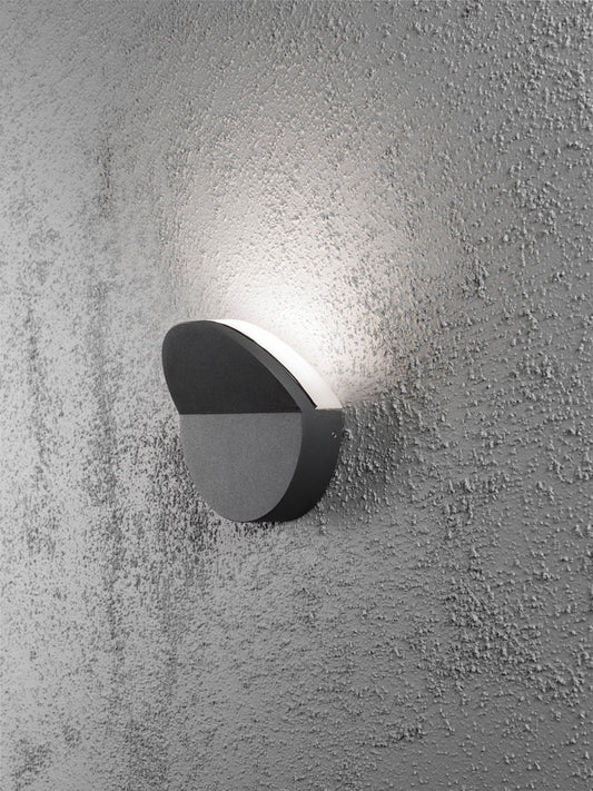 Konstsmide Matera Wandleuchte HighPowerLED, anthrazit