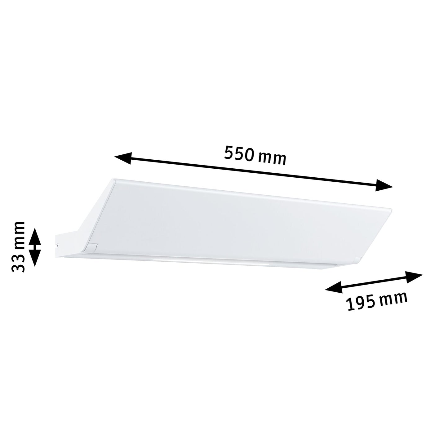 Paulmann LED Wandleuchte Ranva Smart Home Zigbee    Tunable White 1.400lm / 210lm 230V 13W dimmbar Weiß matt