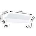 Paulmann LED Wandleuchte Stine 3-Step-Dim    2700K 1.400lm / 410lm 230V 13 / 1x4W dimmbar Weiß matt