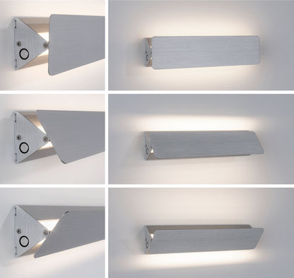 Paulmann LED Wandleuchte Katla   2700K 300lm 230V 7W  Alu gebürstet