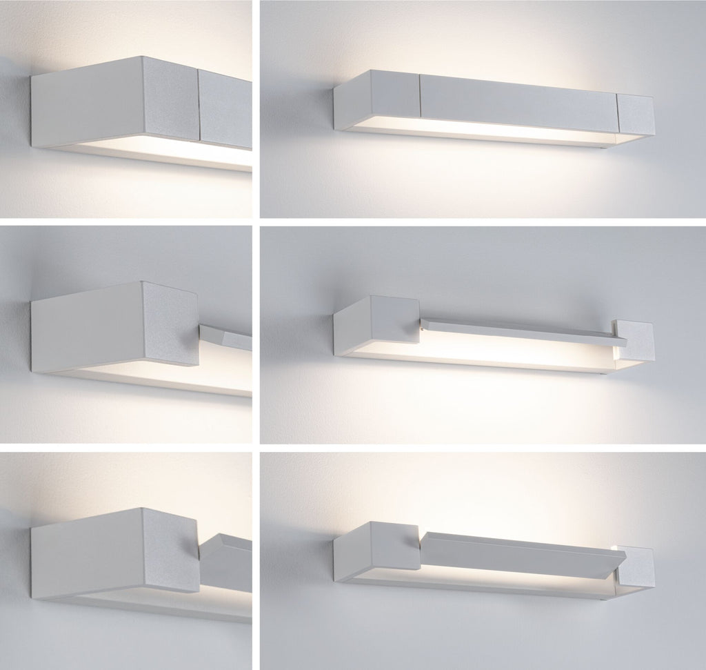 Paulmann LED Wandleuchte Lucille IP44  2700K 800lm 230V 11,5W dimmbar Weiß