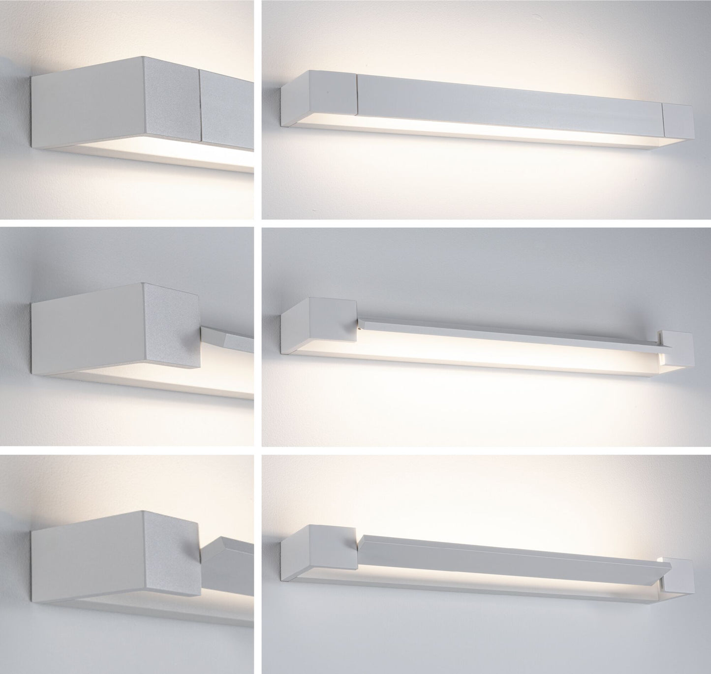 Paulmann LED Wandleuchte Lucille IP44  2700K 1500lm 230V 18W dimmbar Weiß
