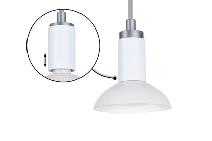Paulmann Neordic Pendelleuchte Runa GU10   max. 20W Weiß,Grau