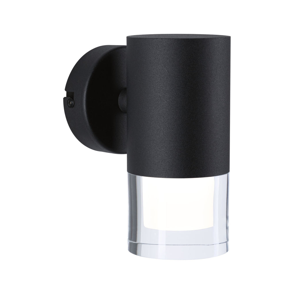 Paulmann Selection Bathroom Wandleuchte Kame IP44  3000K 320lm 230V 5W  Signalschwarz