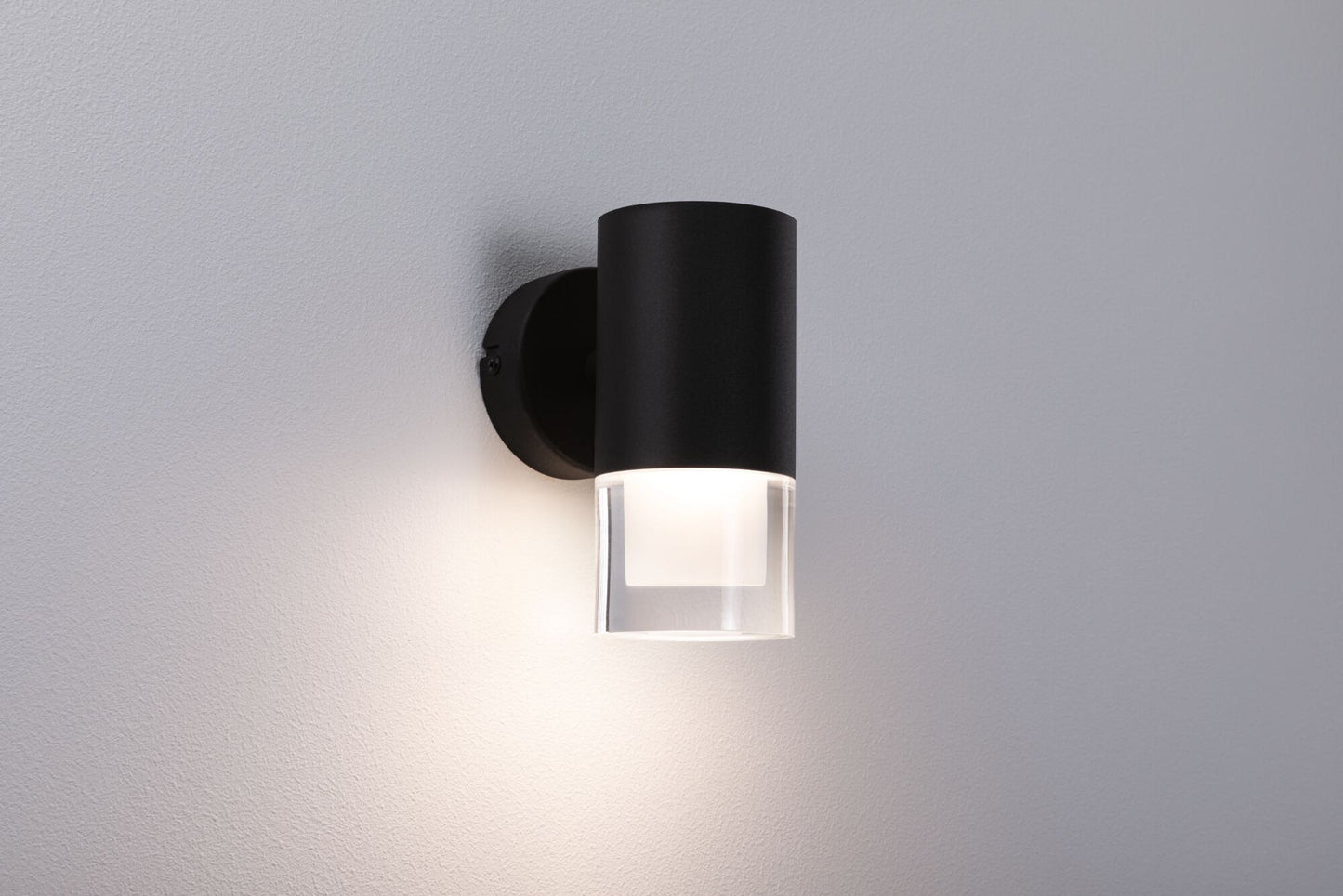 Paulmann Selection Bathroom Wandleuchte Kame IP44  3000K 320lm 230V 5W  Signalschwarz