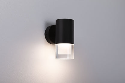 Paulmann Selection Bathroom Wandleuchte Kame IP44  3000K 320lm 230V 5W  Signalschwarz