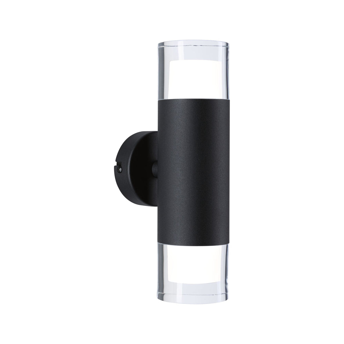 Paulmann Selection Bathroom Wand-/Deckenleuchte Kame IP44  3000K 2x460lm 230V 2x4W  Signalschwarz