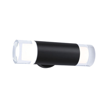 Paulmann Selection Bathroom Wand-/Deckenleuchte Kame IP44  3000K 2x460lm 230V 2x4W  Signalschwarz