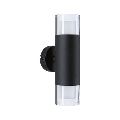 Paulmann Selection Bathroom Wand-/Deckenleuchte Kame IP44  3000K 2x460lm 230V 2x4W  Signalschwarz