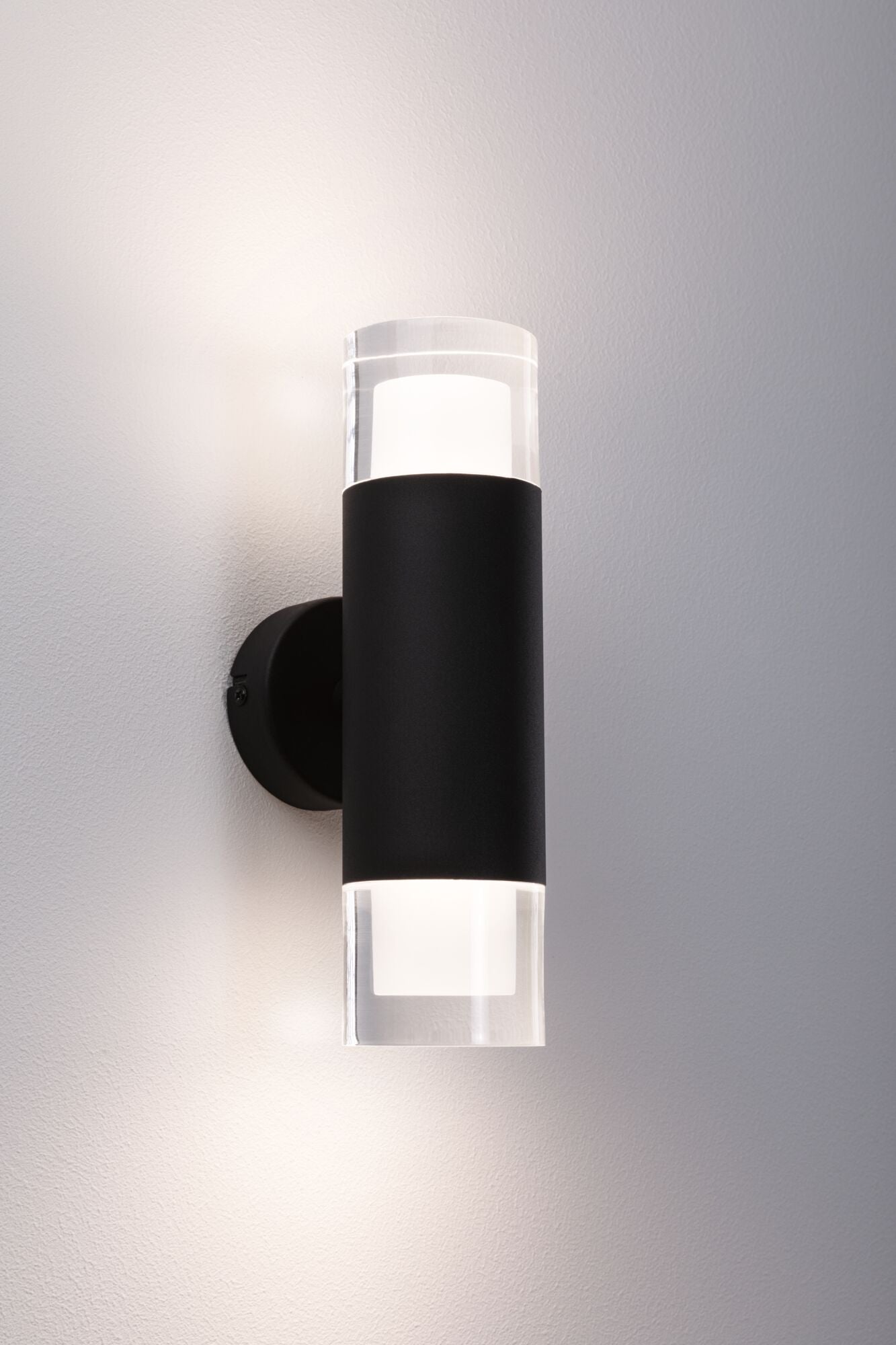 Paulmann Selection Bathroom Wand-/Deckenleuchte Kame IP44  3000K 2x460lm 230V 2x4W  Signalschwarz