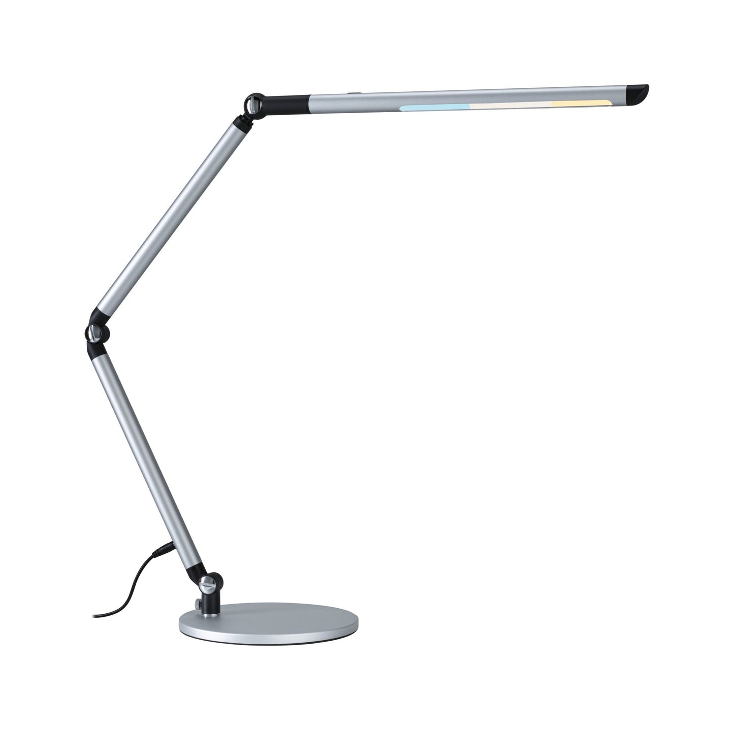 Paulmann LED Schreibtischleuchte FlexBar 3-Step-Dim   White Switch 700lm 9,5W Silber matt